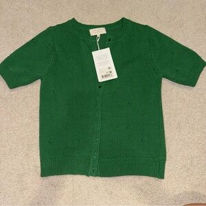 Sézane Kyle Cardigan Green New